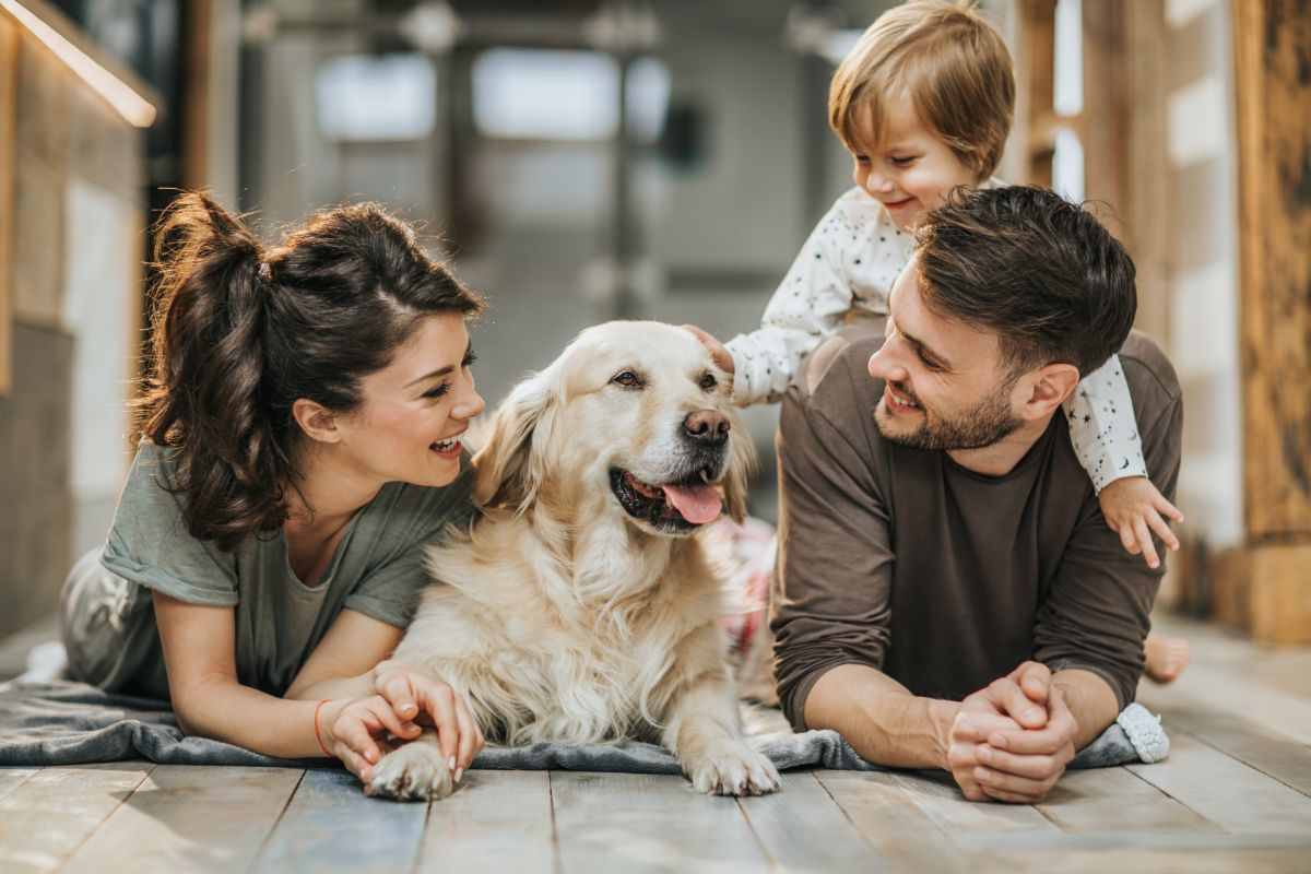 Cane e famiglia